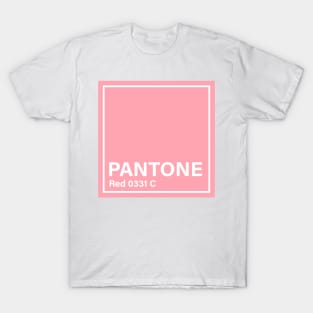 pantone Red 0331 C T-Shirt